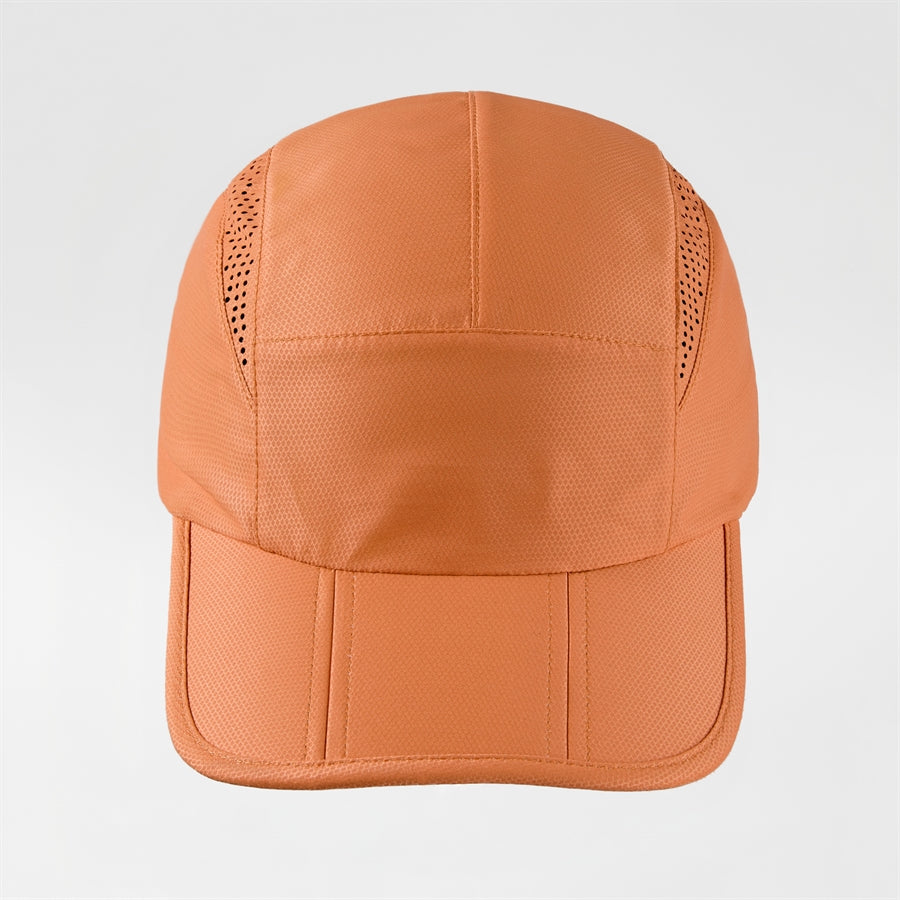Blank Perforated Foldable Lightweight Running Cap Wholesale UPF 50+ 5067