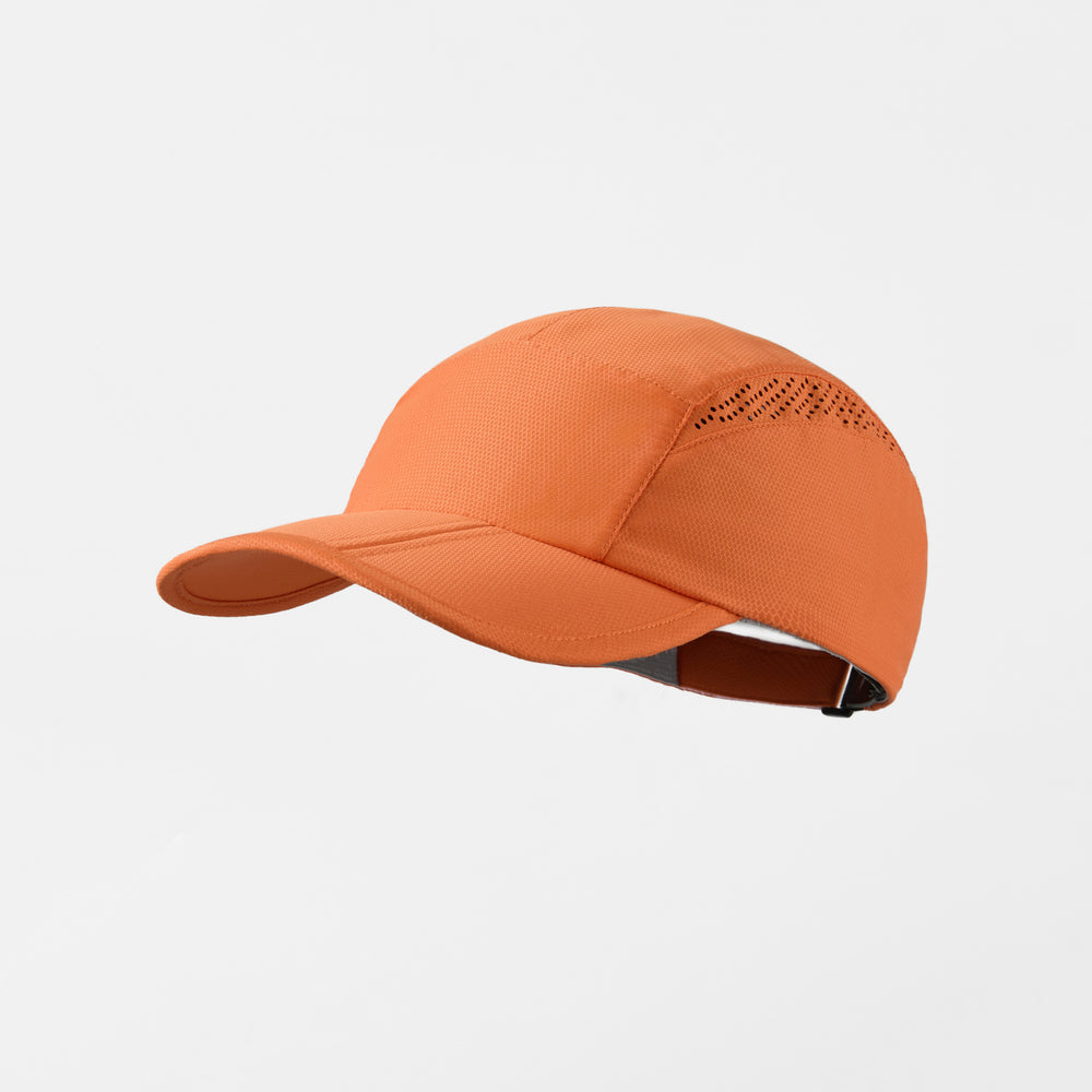 Blank Perforated Foldable Lightweight Running Cap Wholesale UPF 50+ 5067