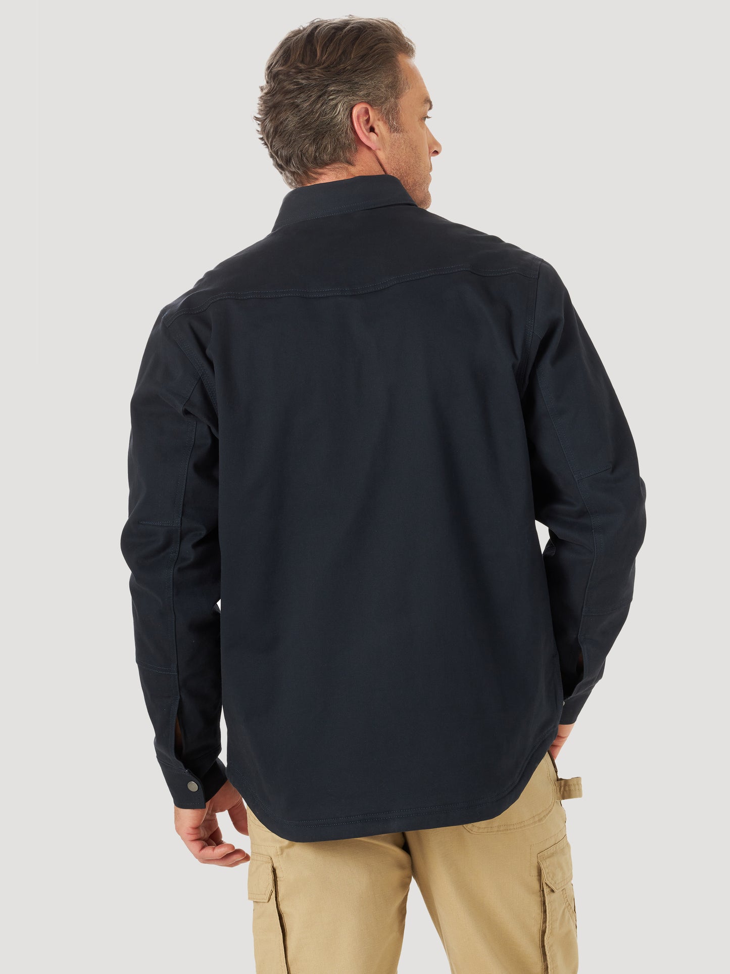 Wrangler 3W195 RIGGS WORKWEAR® Twill Shirt Work Jacket - Tough Layers