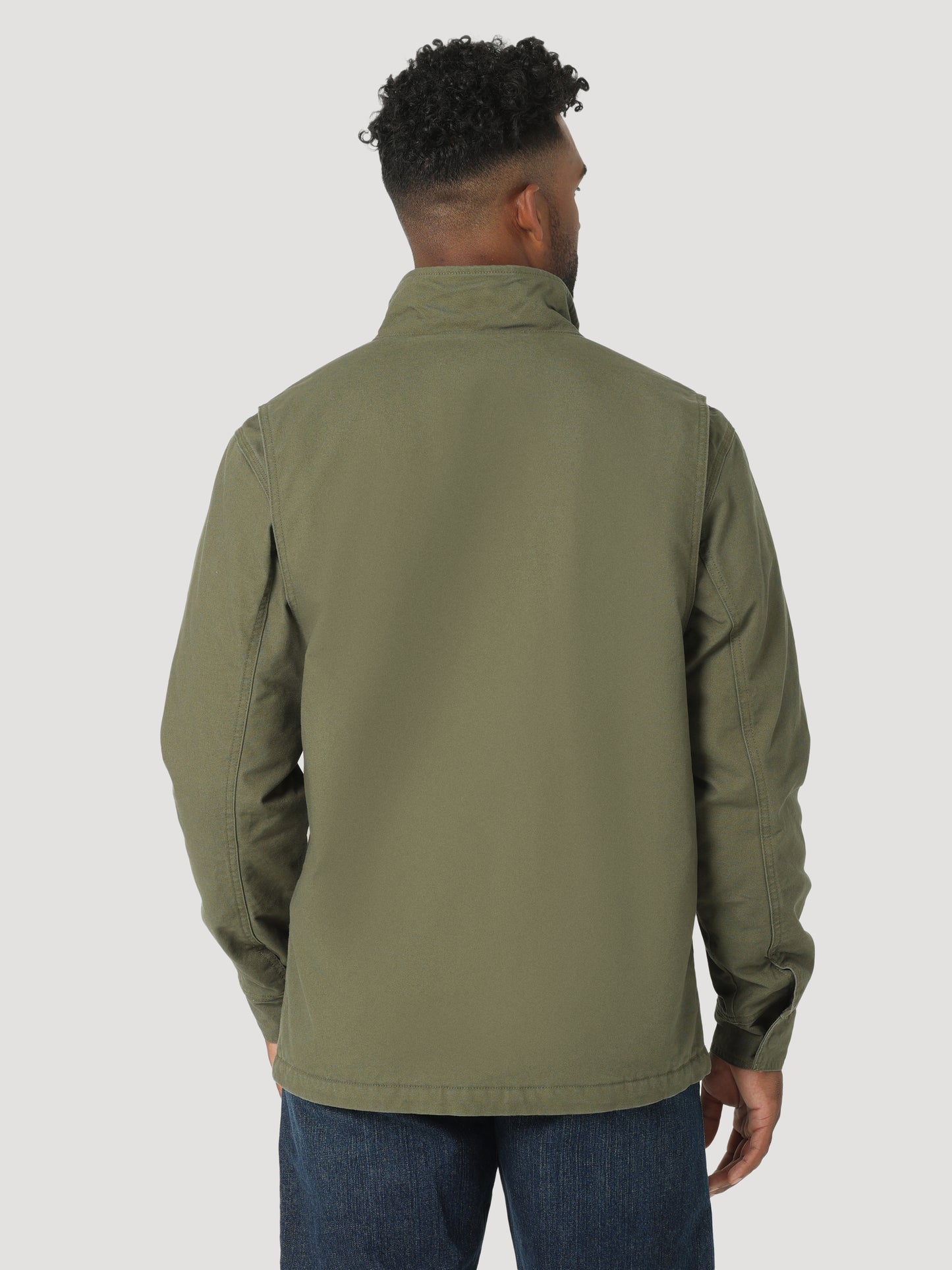 Wrangler 112318424 Riggs Workwear® Sherpa Lined Canvas Jacket