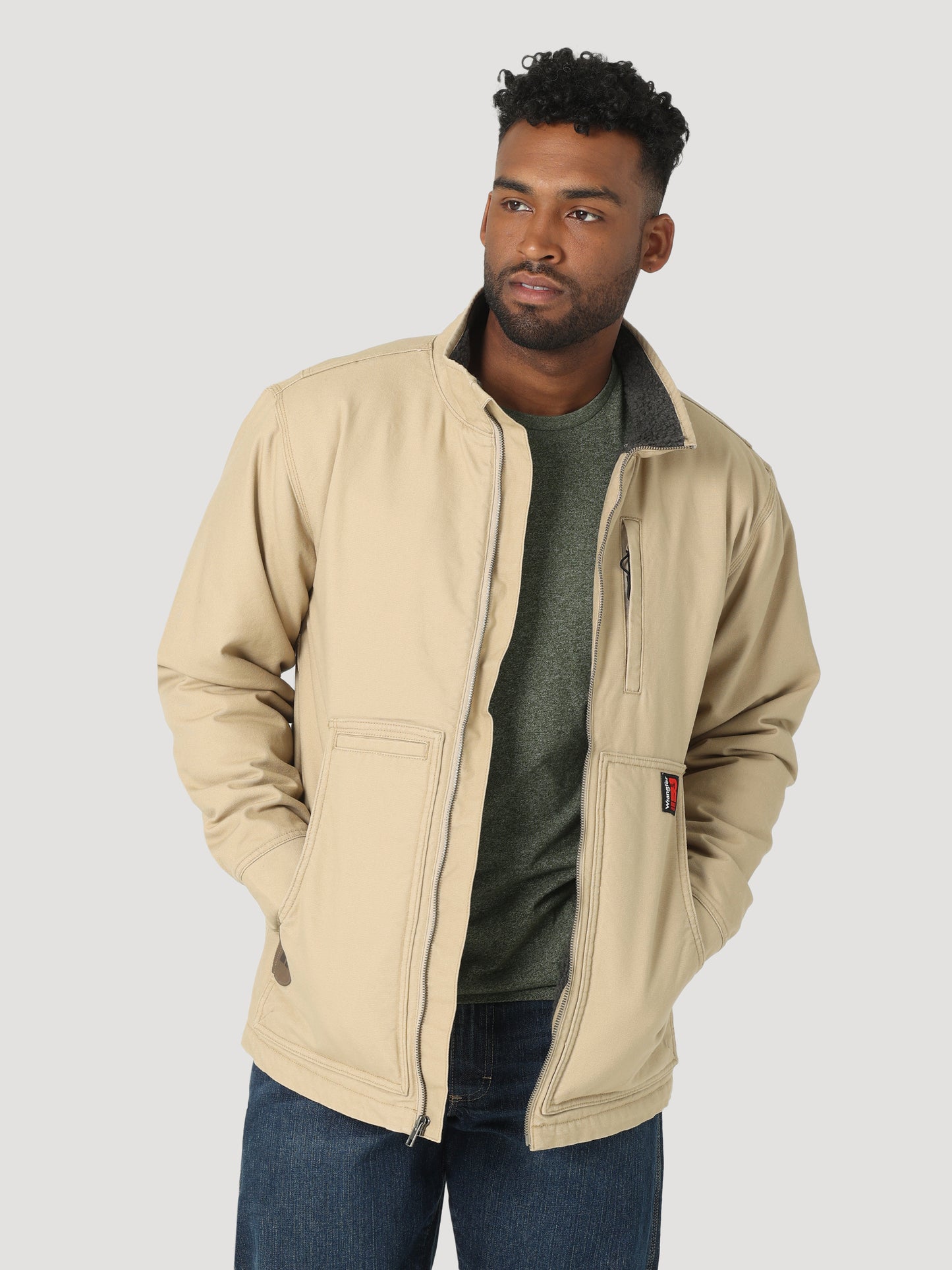 Wrangler - Riggs Workwear® Sherpa Lined Canvas Jacket
