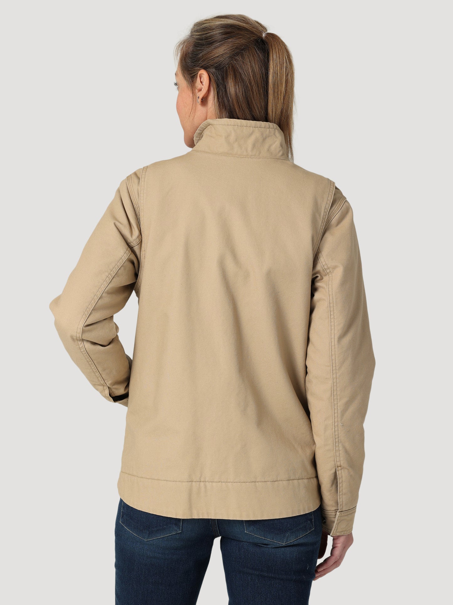Wrangler - Riggs Workwear® Womens Sherpa Lined Canvas Jacket