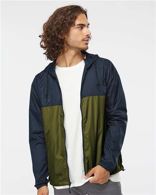 Independent Trading Co. - Unisex Lightweight Windbreaker Full-Zip Jacket
