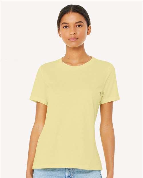 BELLA + CANVAS - 6400CVC - Women’s Relaxed Fit Heather CVC Tee