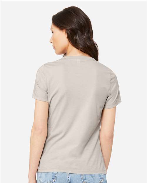 BELLA + CANVAS - 6405CVC - Women's Relaxed Heather CVC V-Neck Tee