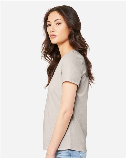 BELLA + CANVAS - 6405CVC - Women's Relaxed Heather CVC V-Neck Tee