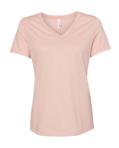 BELLA + CANVAS - 6405CVC - Women's Relaxed Heather CVC V-Neck Tee