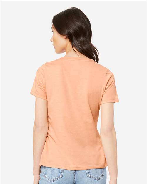 BELLA + CANVAS - 6405CVC - Women's Relaxed Heather CVC V-Neck Tee