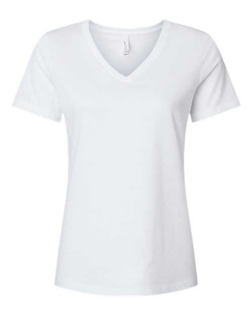 BELLA + CANVAS - 6405CVC - Women's Relaxed Heather CVC V-Neck Tee