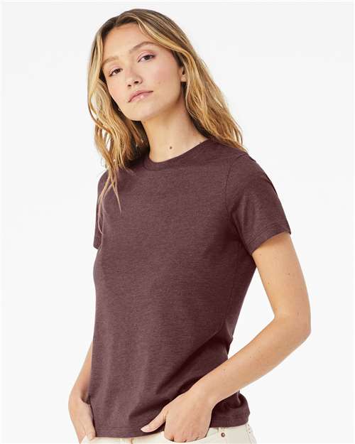 BELLA + CANVAS - 6400CVC - Women’s Relaxed Fit Heather CVC Tee