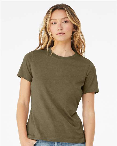 BELLA + CANVAS - 6400CVC - Women’s Relaxed Fit Heather CVC Tee
