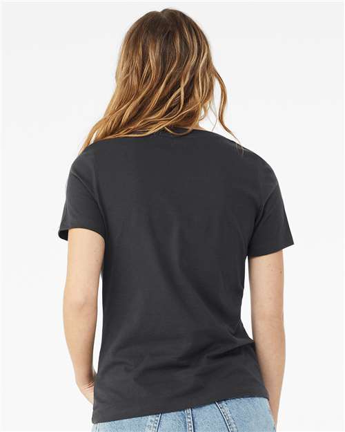 BELLA + CANVAS - 6405 - Women’s Relaxed Jersey V-Neck Tee