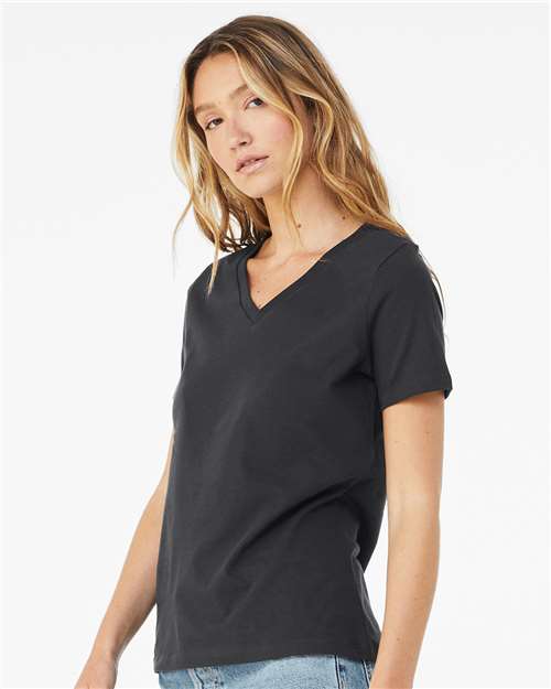 BELLA + CANVAS - 6405 - Women’s Relaxed Jersey V-Neck Tee