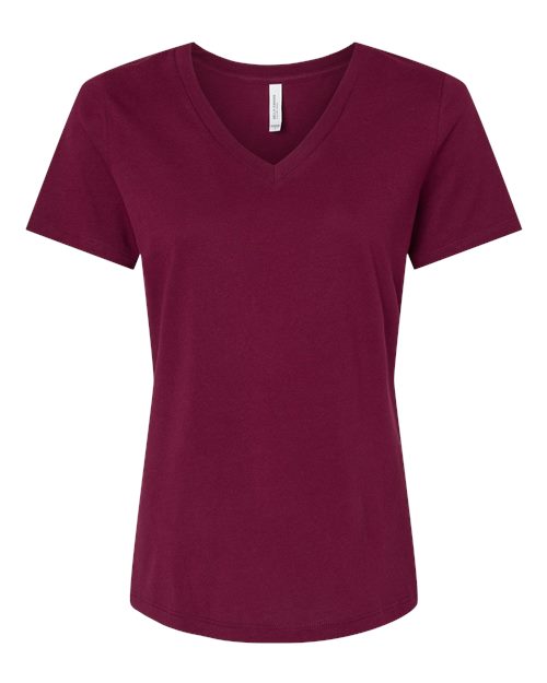 BELLA + CANVAS - 6405 - Women’s Relaxed Jersey V-Neck Tee