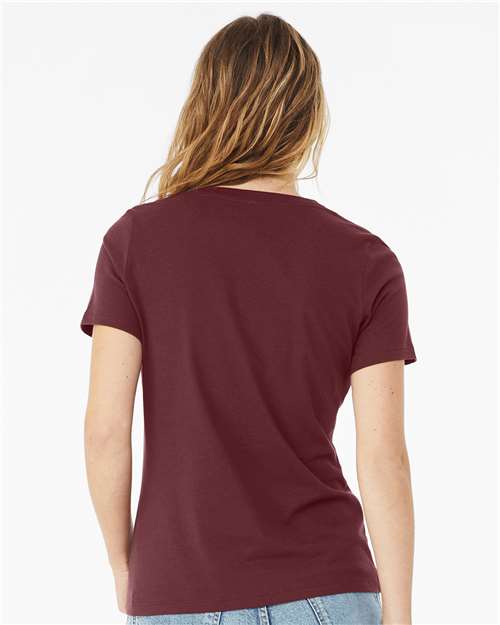BELLA + CANVAS - 6405 - Women’s Relaxed Jersey V-Neck Tee