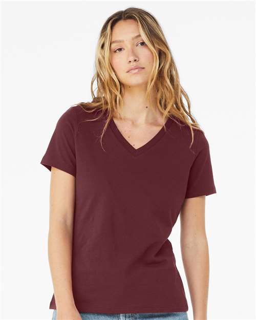 BELLA + CANVAS - 6405 - Women’s Relaxed Jersey V-Neck Tee