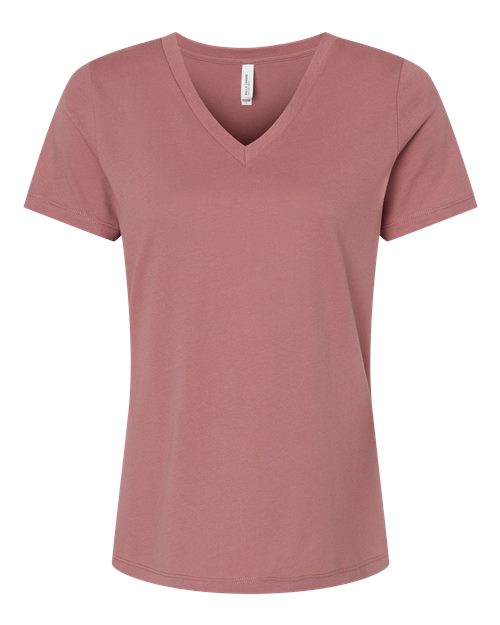 BELLA + CANVAS - 6405 - Women’s Relaxed Jersey V-Neck Tee