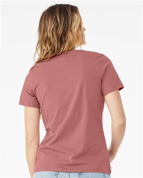 BELLA + CANVAS - 6405 - Women’s Relaxed Jersey V-Neck Tee