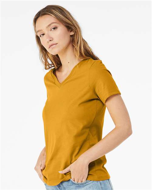 BELLA + CANVAS - 6405 - Women’s Relaxed Jersey V-Neck Tee