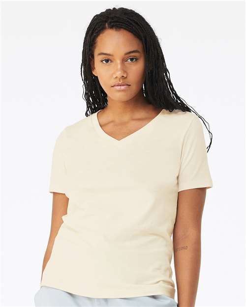 BELLA + CANVAS - 6405 - Women’s Relaxed Jersey V-Neck Tee
