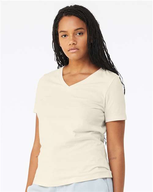 BELLA + CANVAS - 6405 - Women’s Relaxed Jersey V-Neck Tee