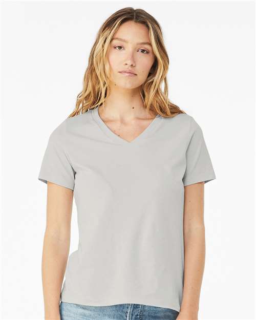 BELLA + CANVAS - 6405 - Women’s Relaxed Jersey V-Neck Tee