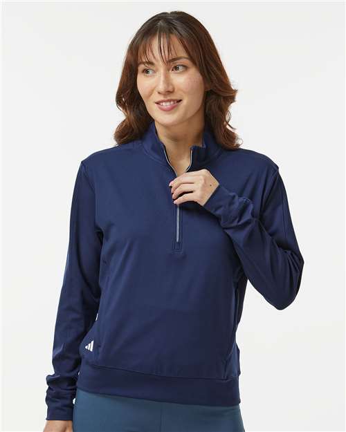 Adidas - Women's Ultimate365 Quarter-Zip Pullover
