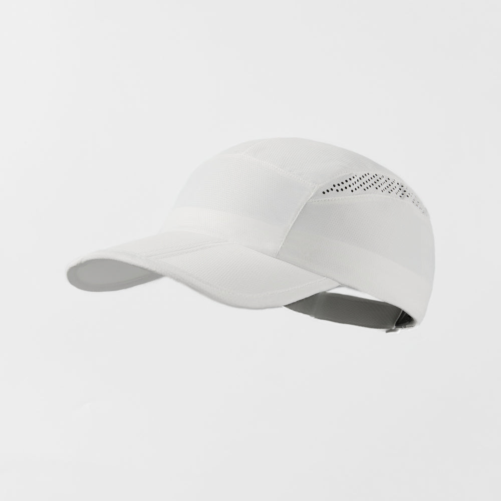 Blank Perforated Foldable Lightweight Running Cap Wholesale UPF 50+ 5067