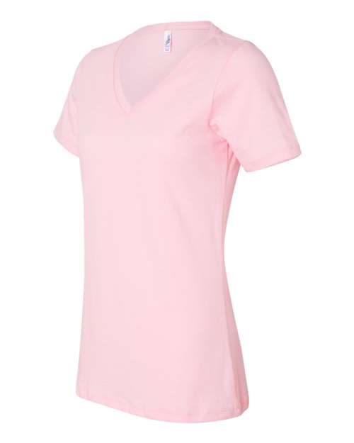 BELLA + CANVAS - 6405 - Women’s Relaxed Jersey V-Neck Tee