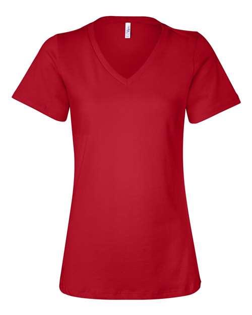 BELLA + CANVAS - 6405 - Women’s Relaxed Jersey V-Neck Tee