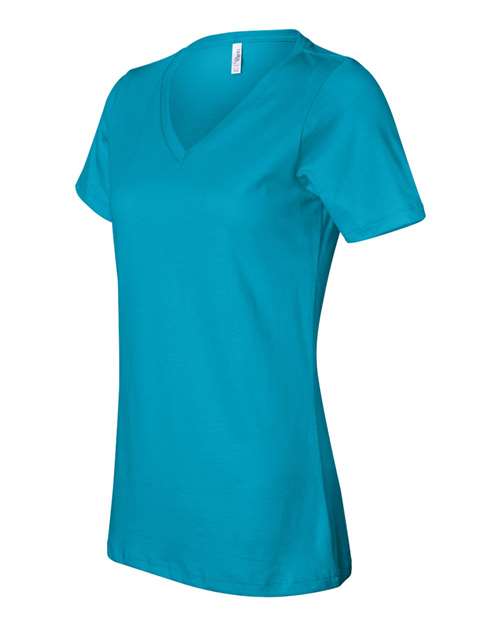 BELLA + CANVAS - 6405 - Women’s Relaxed Jersey V-Neck Tee