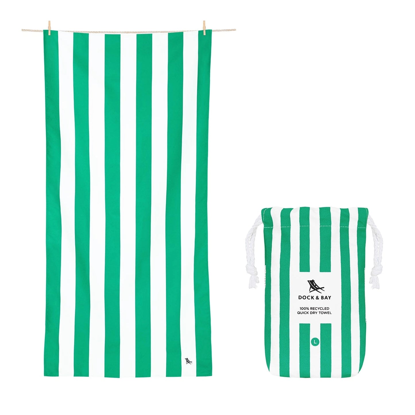 Dock & Bay - Quick Dry Towels - Cabana