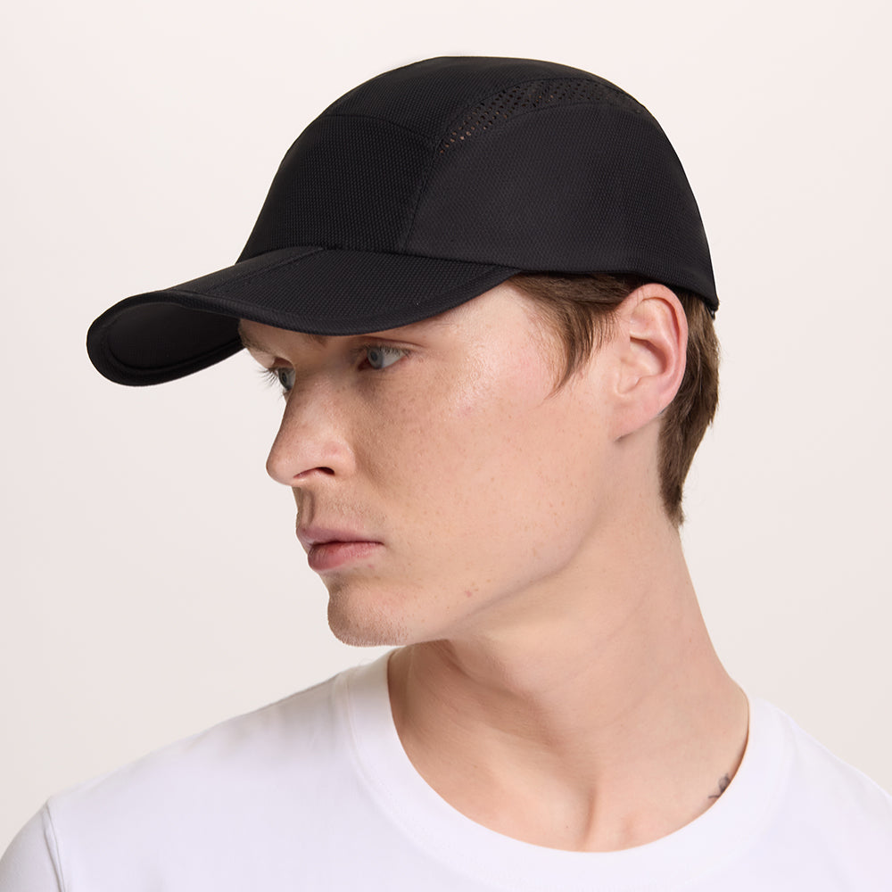 Blank Perforated Foldable Lightweight Running Cap Wholesale UPF 50+ 5067