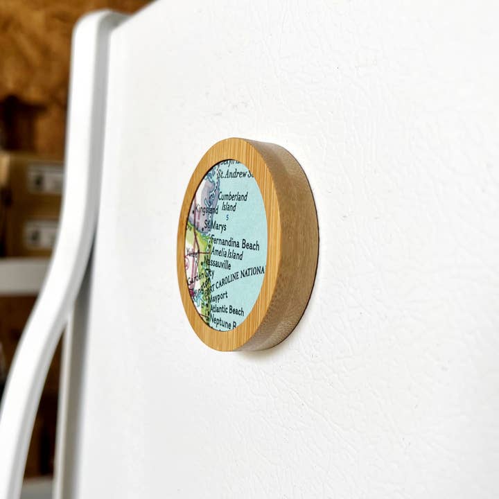 Wholesale Custom Map Magnetic Bottle Opener Magnet Choose Any Town