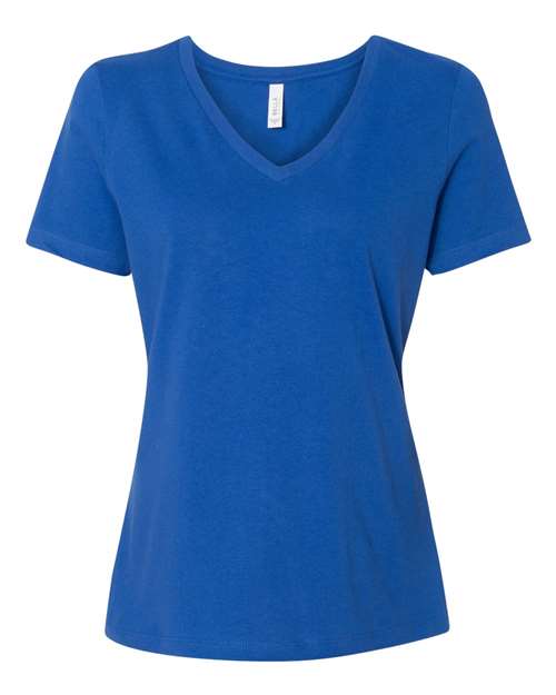 BELLA + CANVAS - 6405 - Women’s Relaxed Jersey V-Neck Tee
