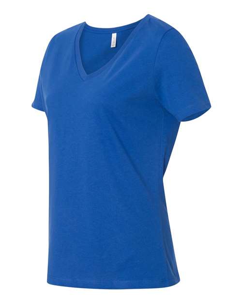 BELLA + CANVAS - 6405 - Women’s Relaxed Jersey V-Neck Tee
