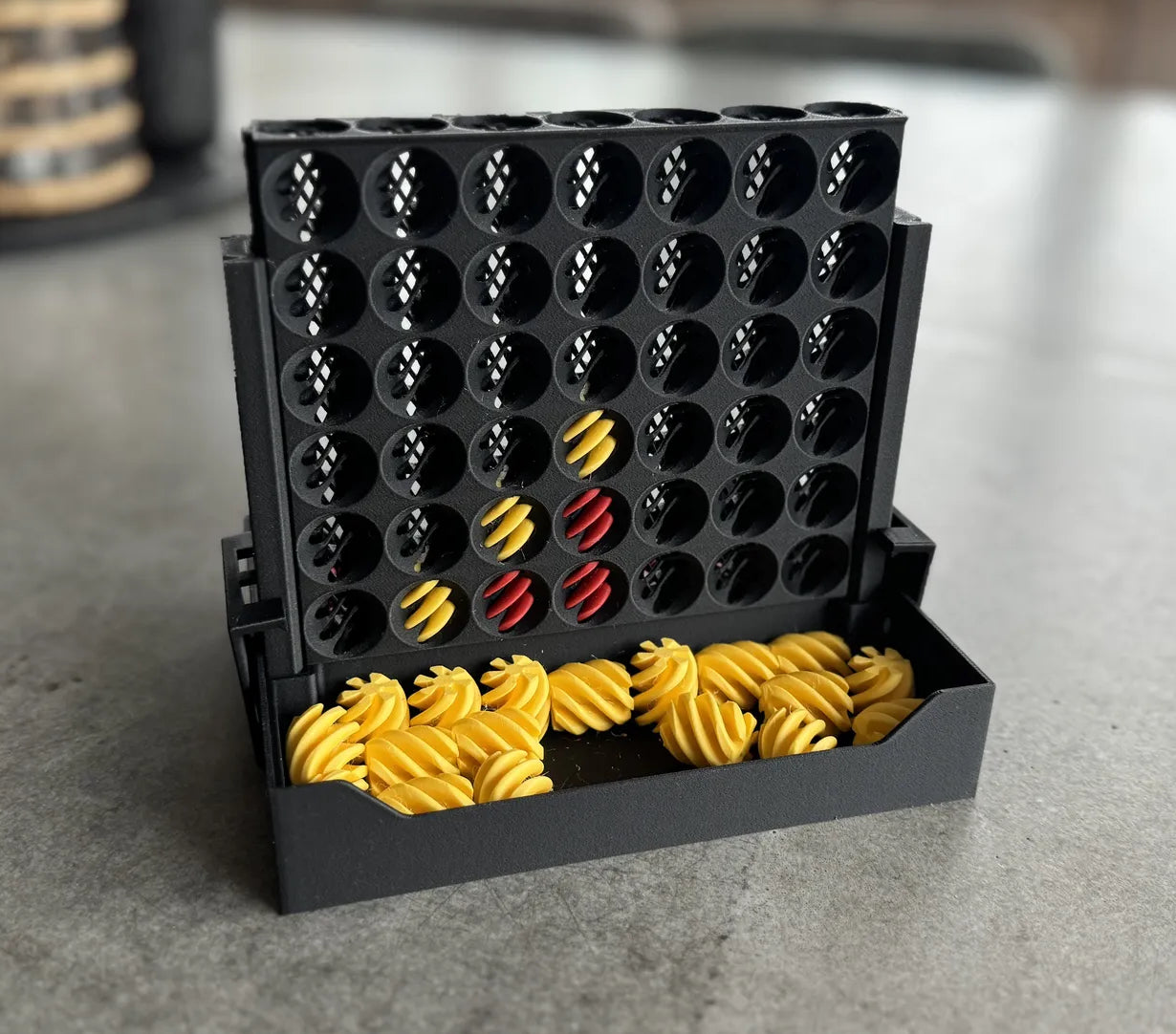 Custom 3D-Printed Connect Four Game
