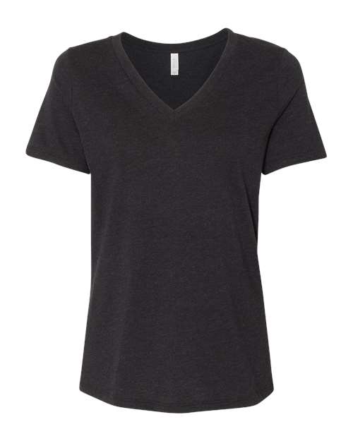 BELLA + CANVAS - 6405CVC - Women's Relaxed Heather CVC V-Neck Tee