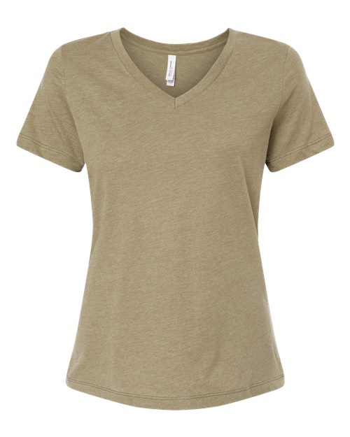 BELLA + CANVAS - 6405CVC - Women's Relaxed Heather CVC V-Neck Tee
