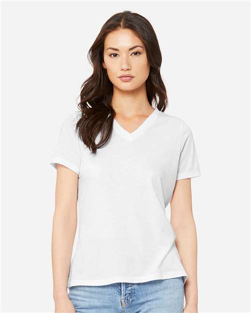 BELLA + CANVAS - 6415 - Women's Relaxed Triblend Short Sleeve V-Neck Tee