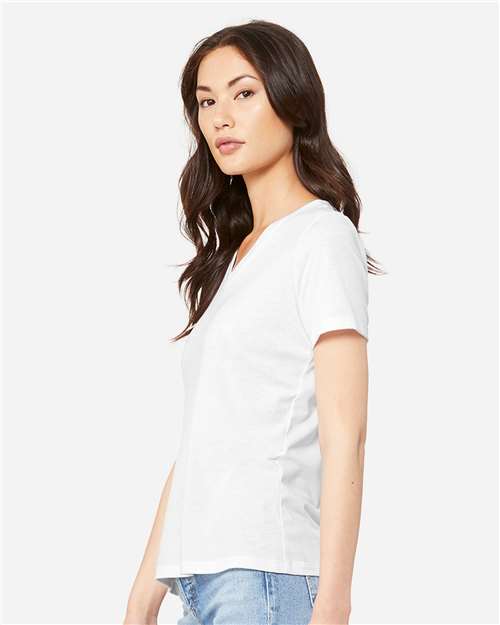 BELLA + CANVAS - 6415 - Women's Relaxed Triblend Short Sleeve V-Neck Tee
