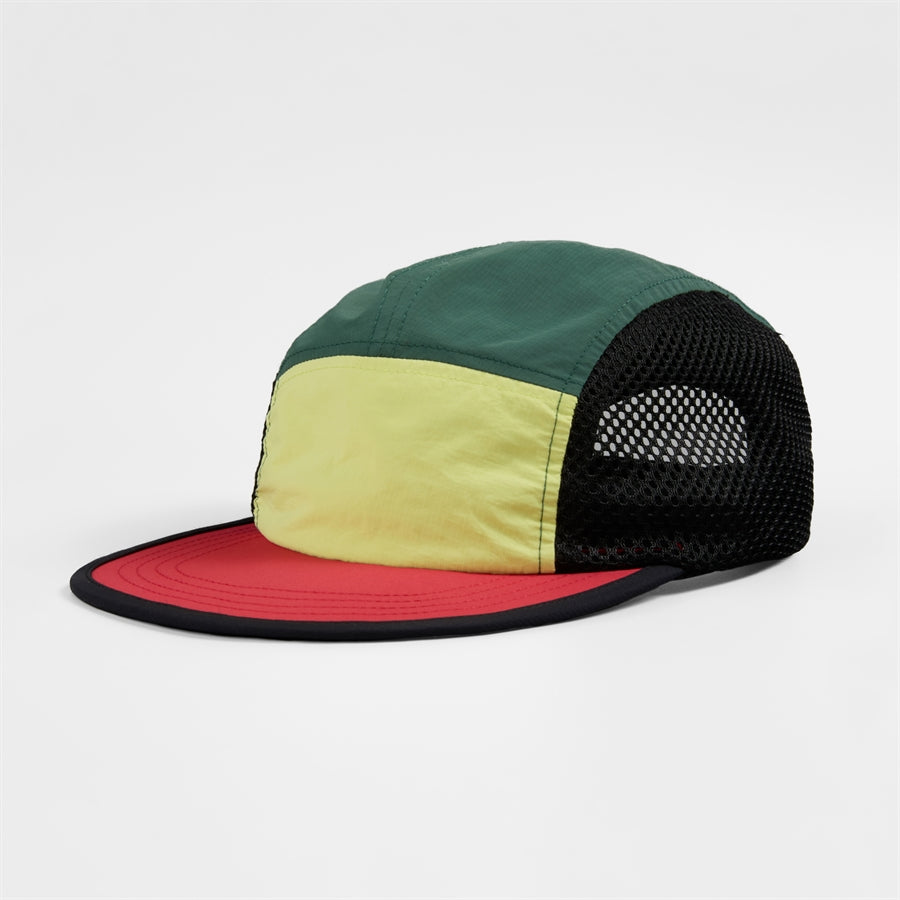 Blank Water Repellent 5 Panel Nylon Mesh Camper Hat - 5209
