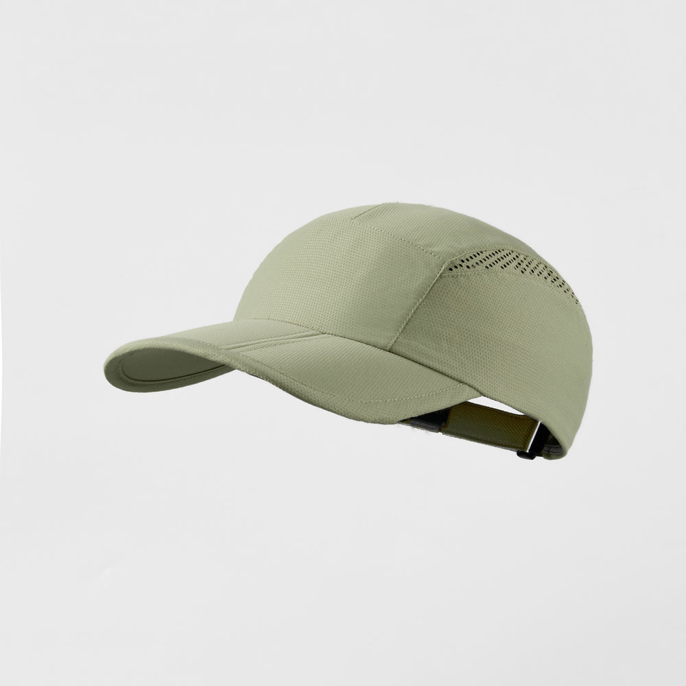 Blank Perforated Foldable Lightweight Running Cap Wholesale UPF 50+ 5067