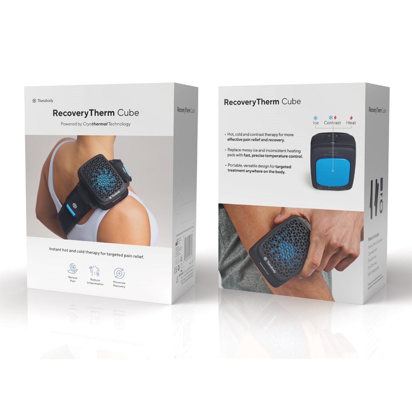 Therabody RecoveryTherm Cube Hot and Cold Therapy Device