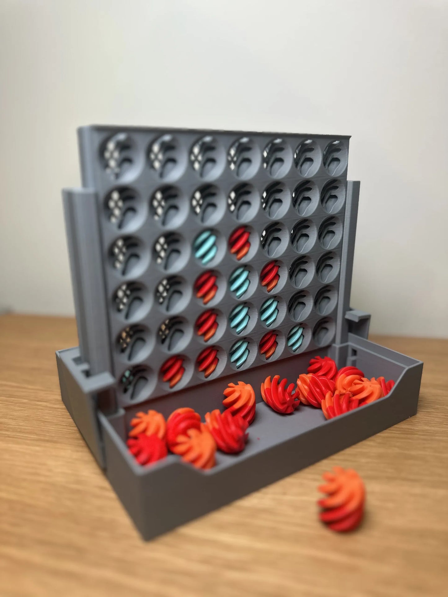 Custom 3D-Printed Connect Four Game