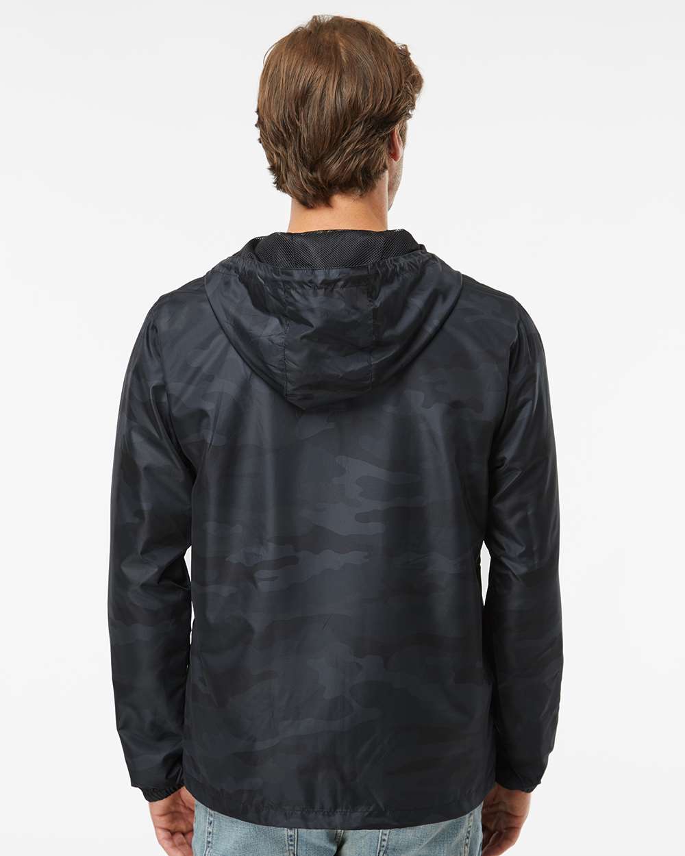 Men's Lightweight Windbreaker Full-Zip Jacket - EXP54LWZ