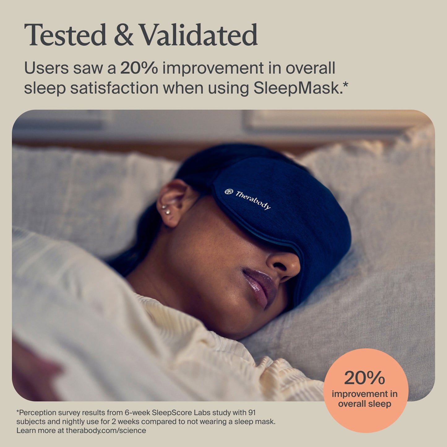 Therabody SleepMask with Vibration Therapy