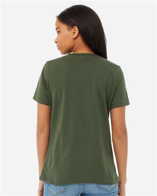 BELLA + CANVAS - 6405 - Women’s Relaxed Jersey V-Neck Tee
