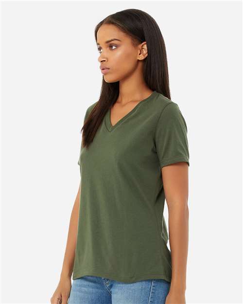 BELLA + CANVAS - 6405 - Women’s Relaxed Jersey V-Neck Tee