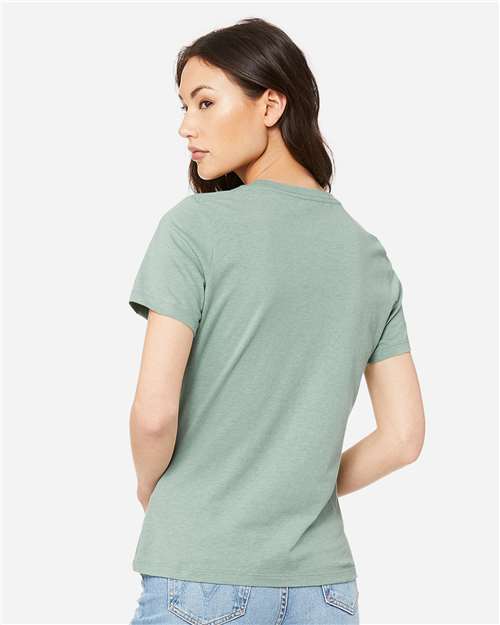 BELLA + CANVAS - 6400CVC - Women’s Relaxed Fit Heather CVC Tee